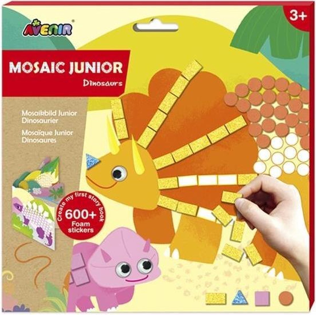 Mijn eerste Mozaïekboek - Dinosaurus