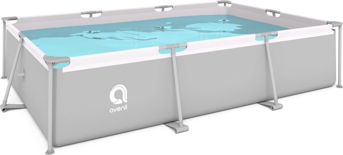 Opzetwembad tuinzwembad 300x207x65 cm