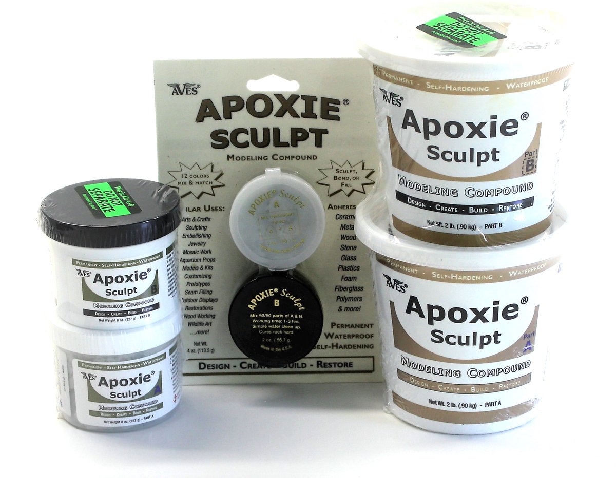 Apoxie Sculpt - Zilvergrijs / 1 lb (454 gram)