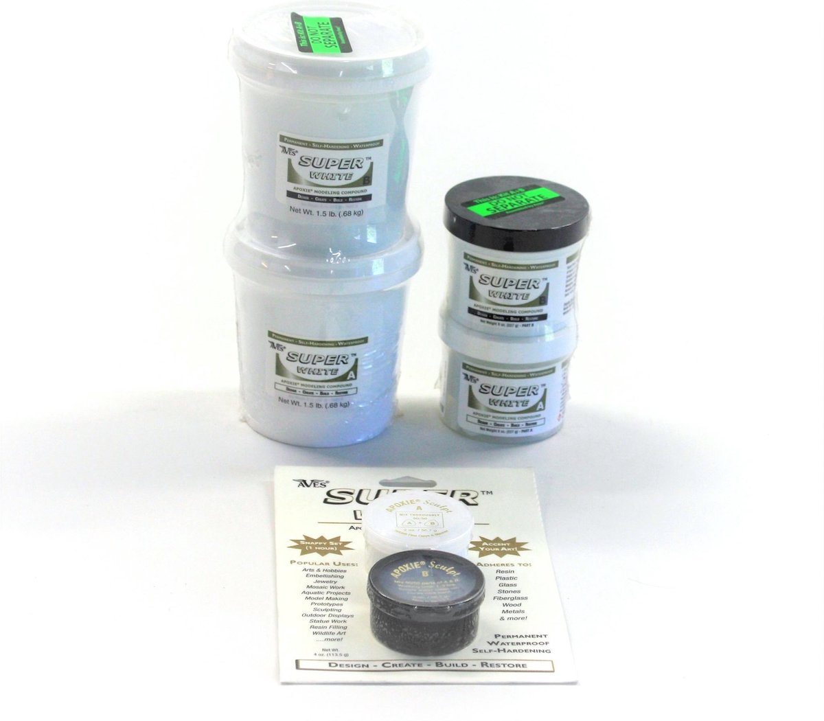 Apoxie Super White - 1 lb (454 gram)