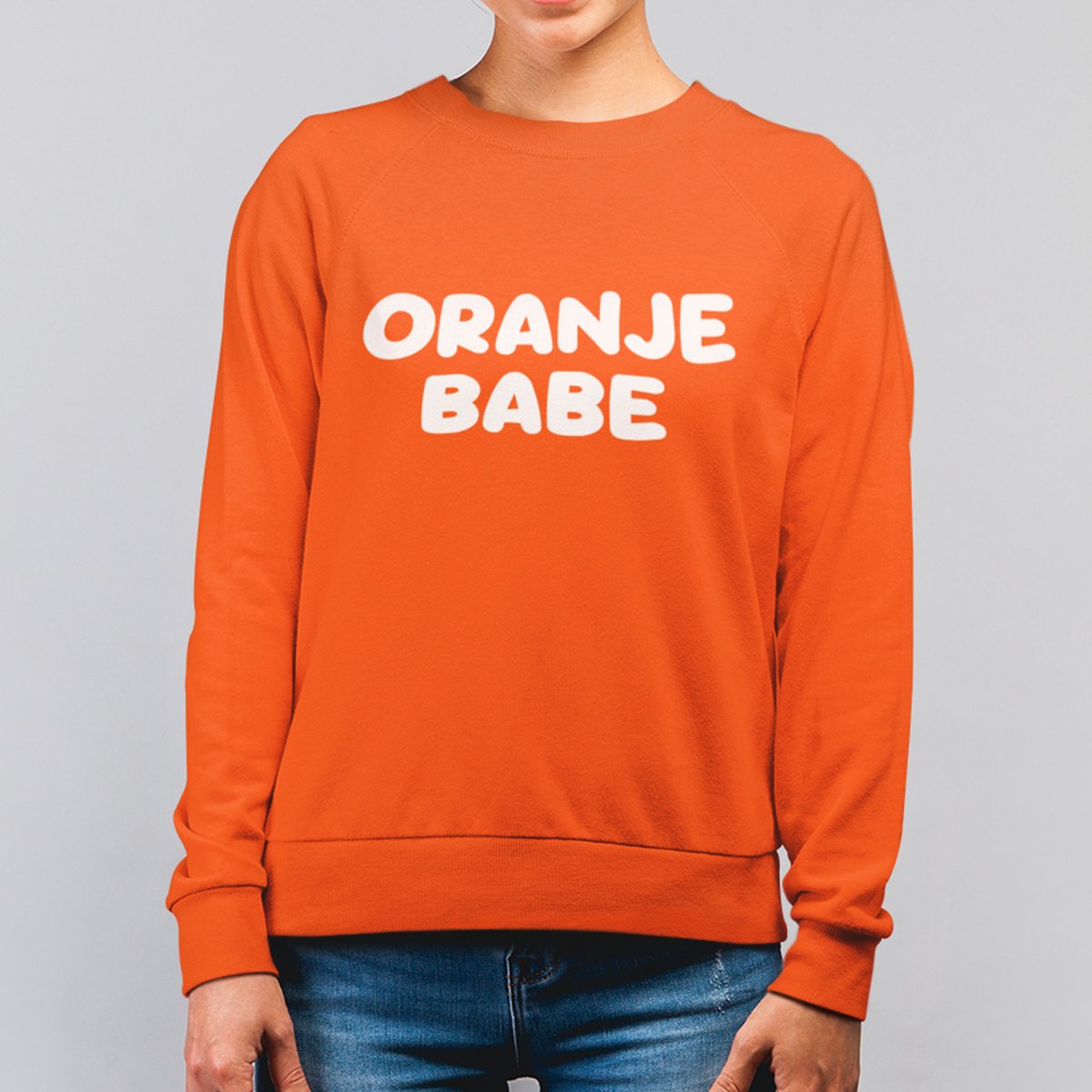 Oranje Koningsdag Sweater Oranje Babe - MAAT 3XL - Feestkleding & Carnavalskleding