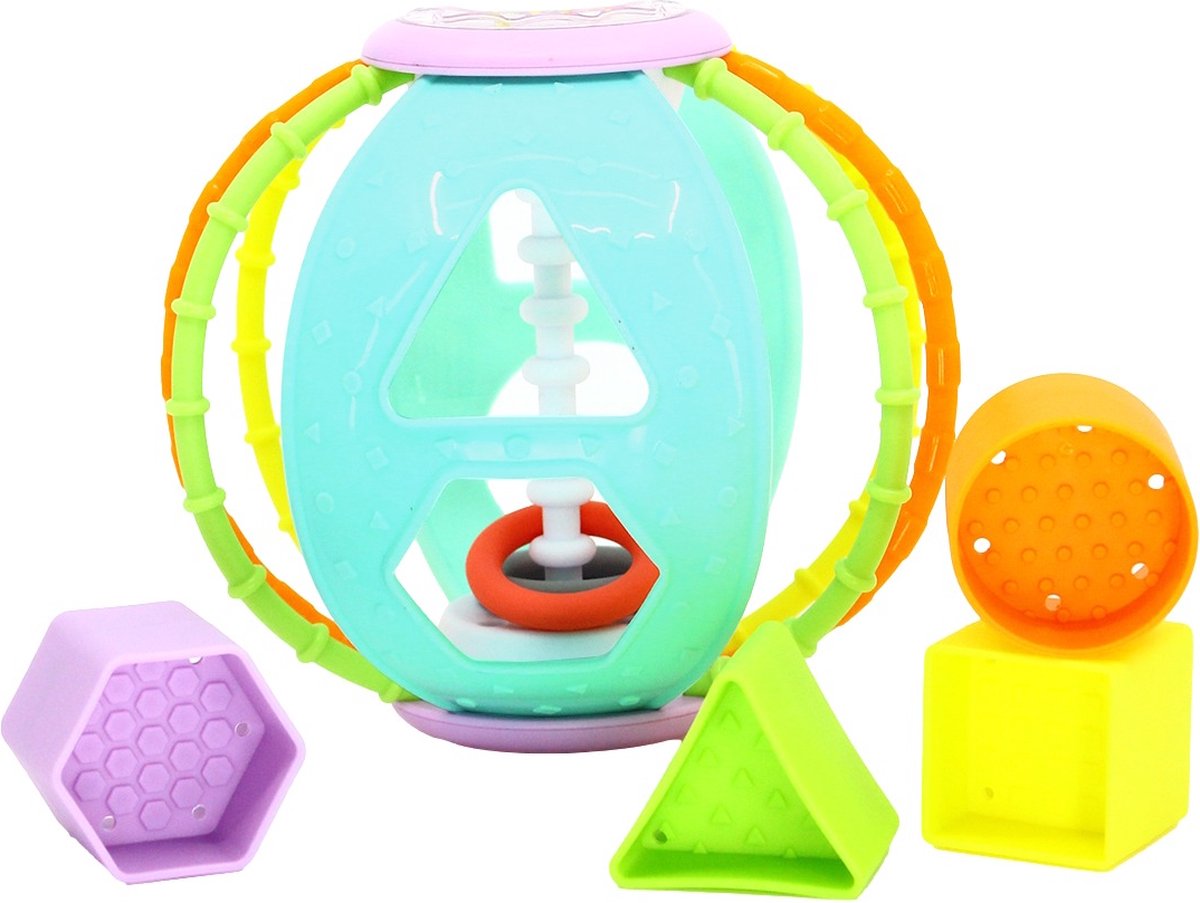 B-Kids Activity Shape Sorting Ball Vormenstoof Rammelaar BK-315249