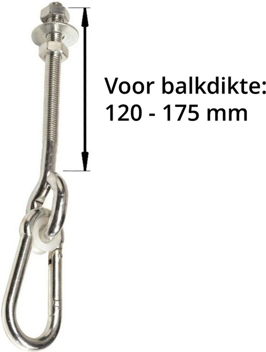 B-Play   met Karabijnhaak M12 190 mm (1 stuk)
