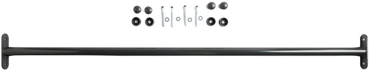 DICE Duikelstang Antraciet 125 cm incl. bevestigingsmateriaal