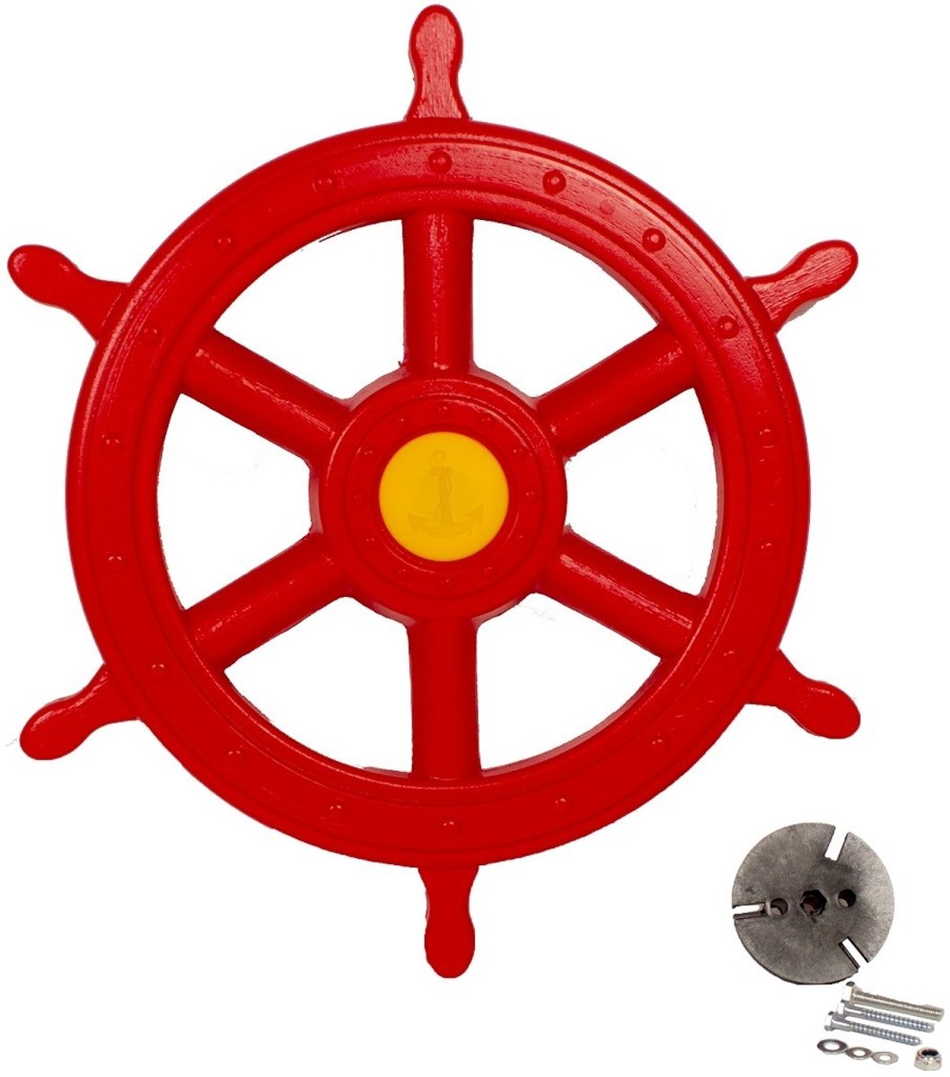 Piratenstuur Groot Rood