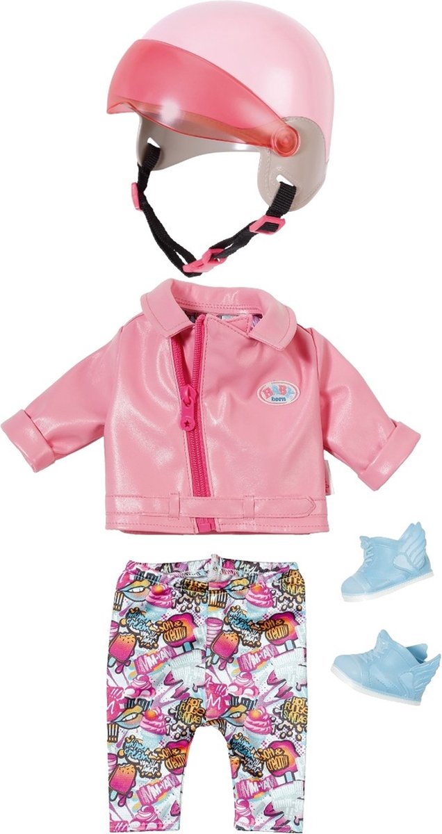 BABY born City 2-delig set Scooter Combo + Scooterhelm