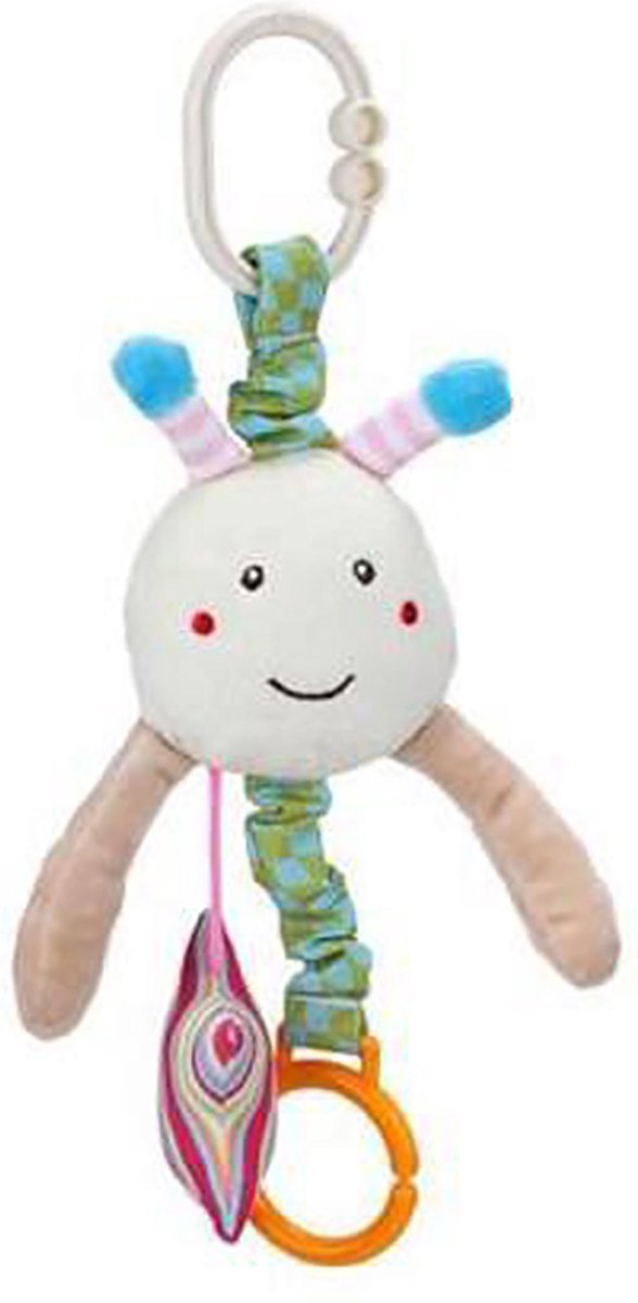 BBSky kinderwagen rammelaar/ speelgoed/ speeltjes/ Cartoon Pluche Dier Rammelaar Bel Wandelwagen Baby Winkelwagen Opknoping Windgong Muzikale Hand Shaker Speelgoed / Slak