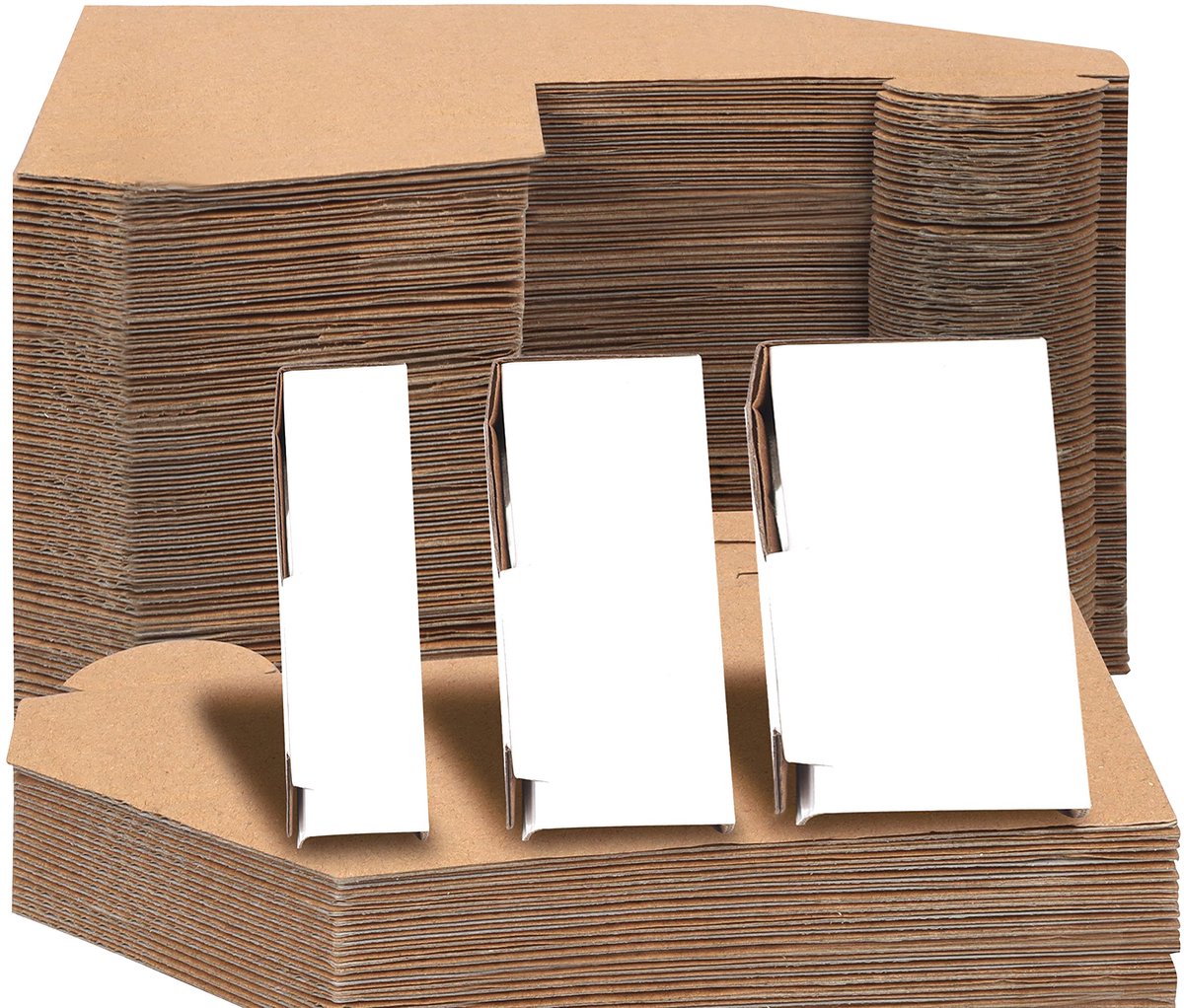 Belle Vous Aanpasbare Kartonnen Foto Lijst Hoek Beschermers (100 Pak) – 3 Diepte Maten – Beschermer Passend voor Kunst Lijst Verpakking, Verhuizen en Vervoeren