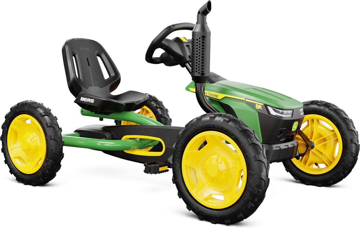   Buddy John Deere   - 3+ Jaar - Verstelbaar Zadel - Vrijloopautomaat - Officieel licentiemodel - Groen/Geel