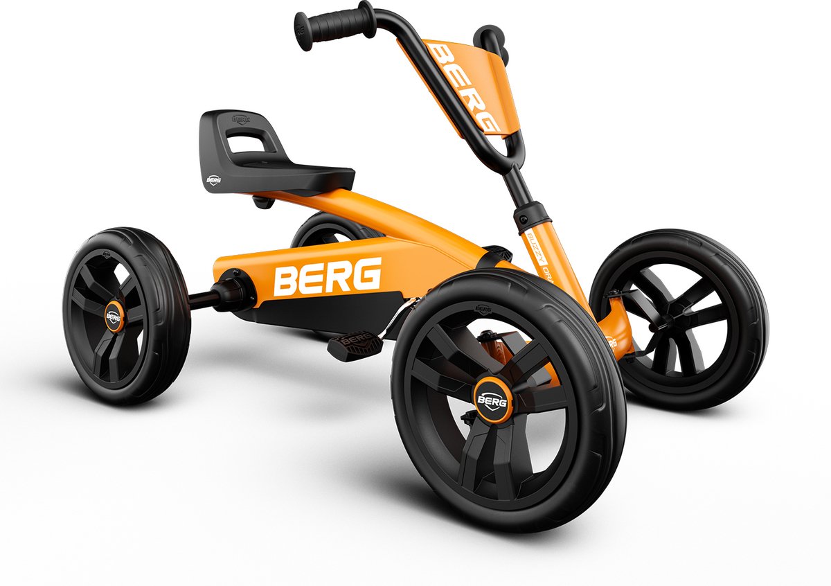   Buzzy Orange   - 2+ jaar - Verstelbaar Zadel - Oranje