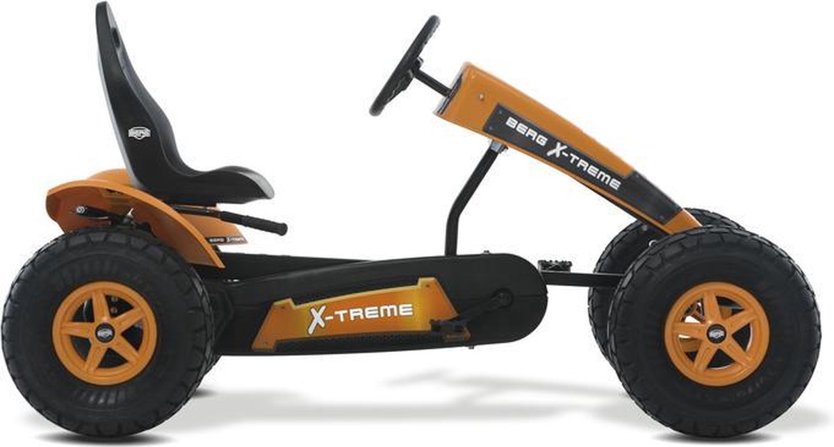 BERG Skelter met XL frame X-Treme BFR met drie versnellingen oranje vanaf 5 jaar