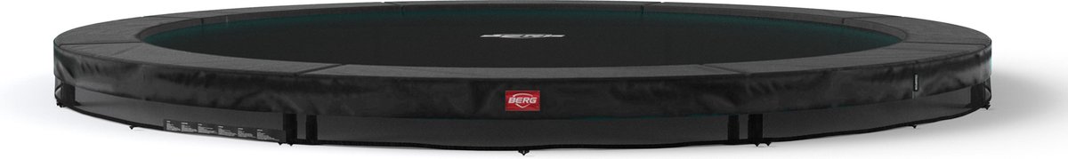 BERG Trampoline Champion Inground 330 - Black Limited Edition - zwart - met Airflow