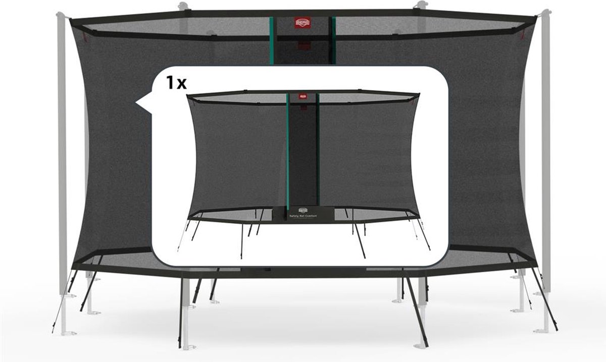 BERG Trampoline Veiligheidsnet - Safety Net Comfort - 330 cm - Los Net