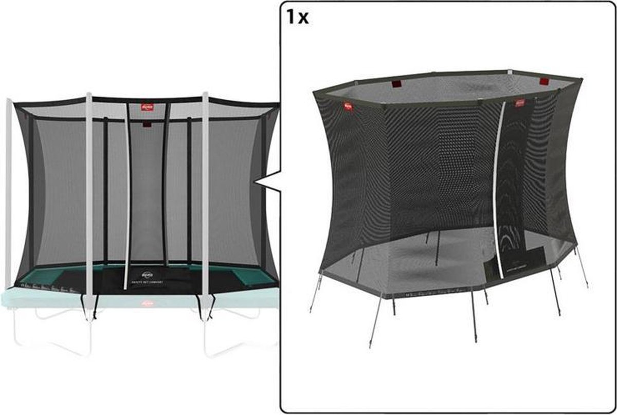 BERG Ultim Safety Net Comfort 280 cm (los netje, zonder palen)