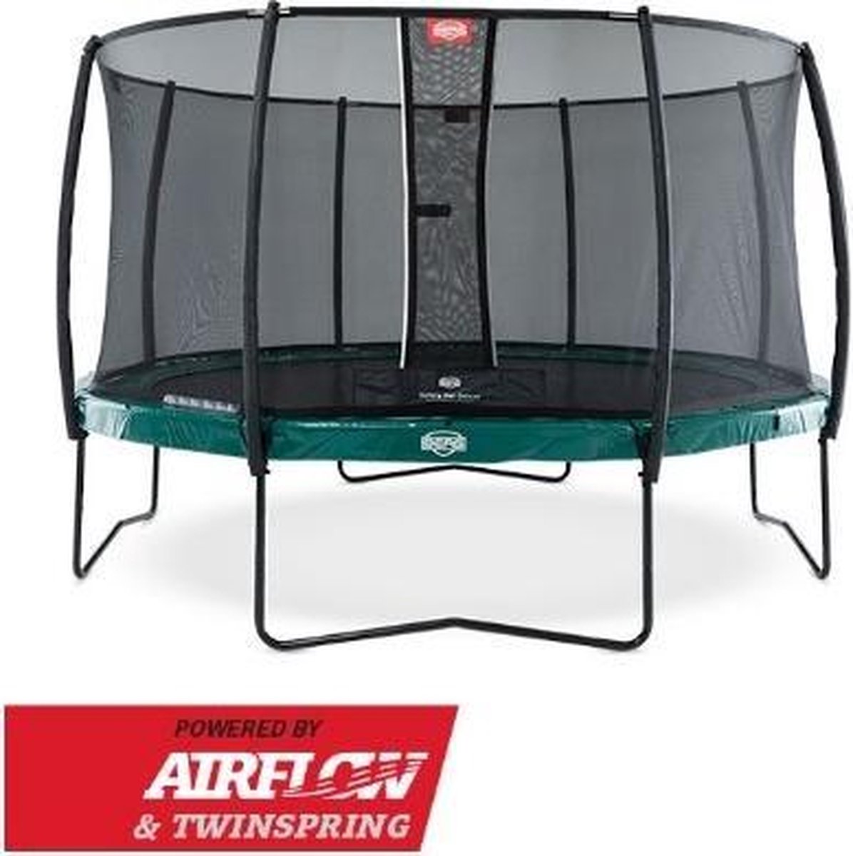 Trampoline BERG Elite Green 330 + Safety Net Deluxe