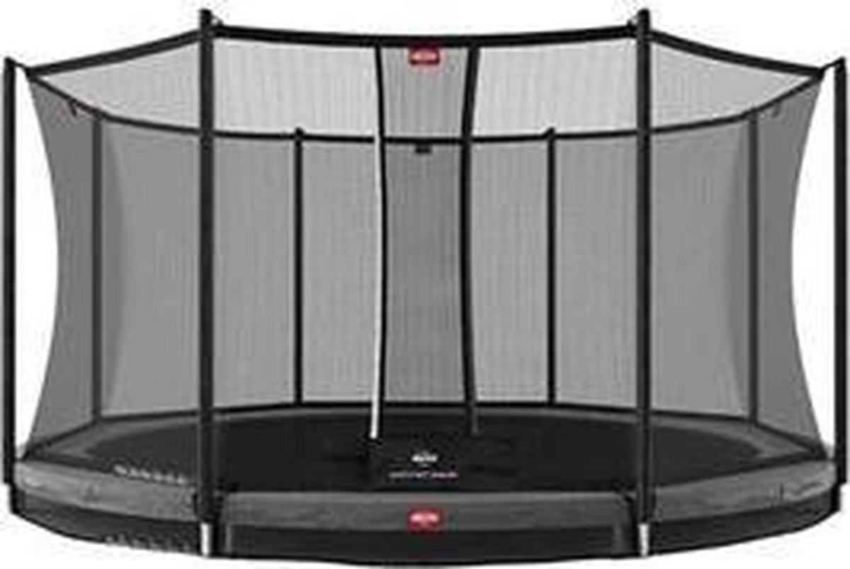 Trampoline   InGround Favorit Grey 430 + Safety Net Comfort