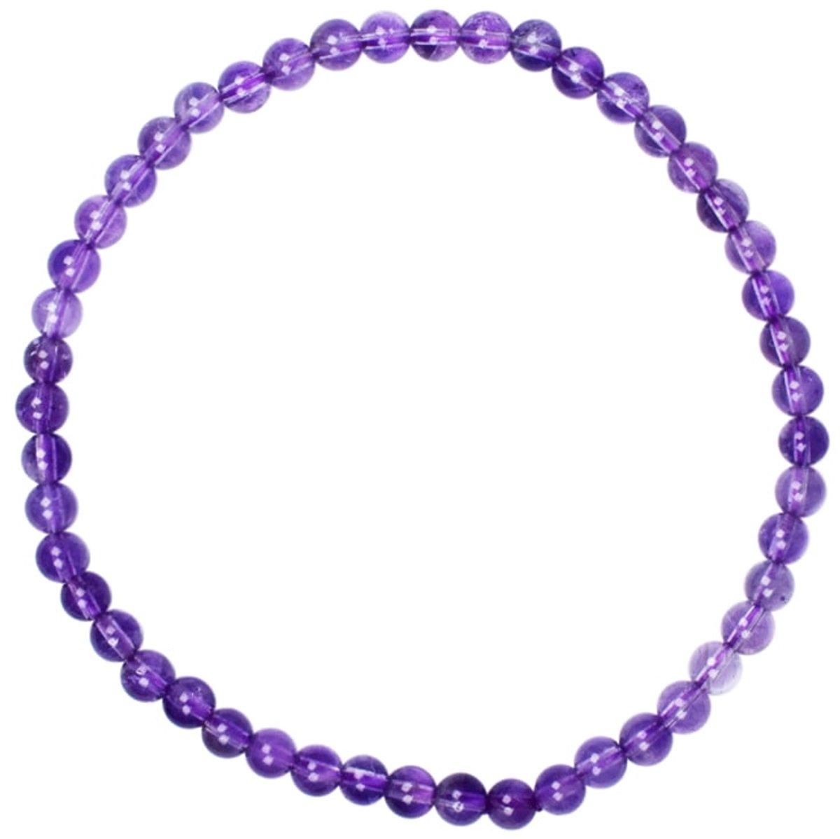 Armband Amethist 4 mm
