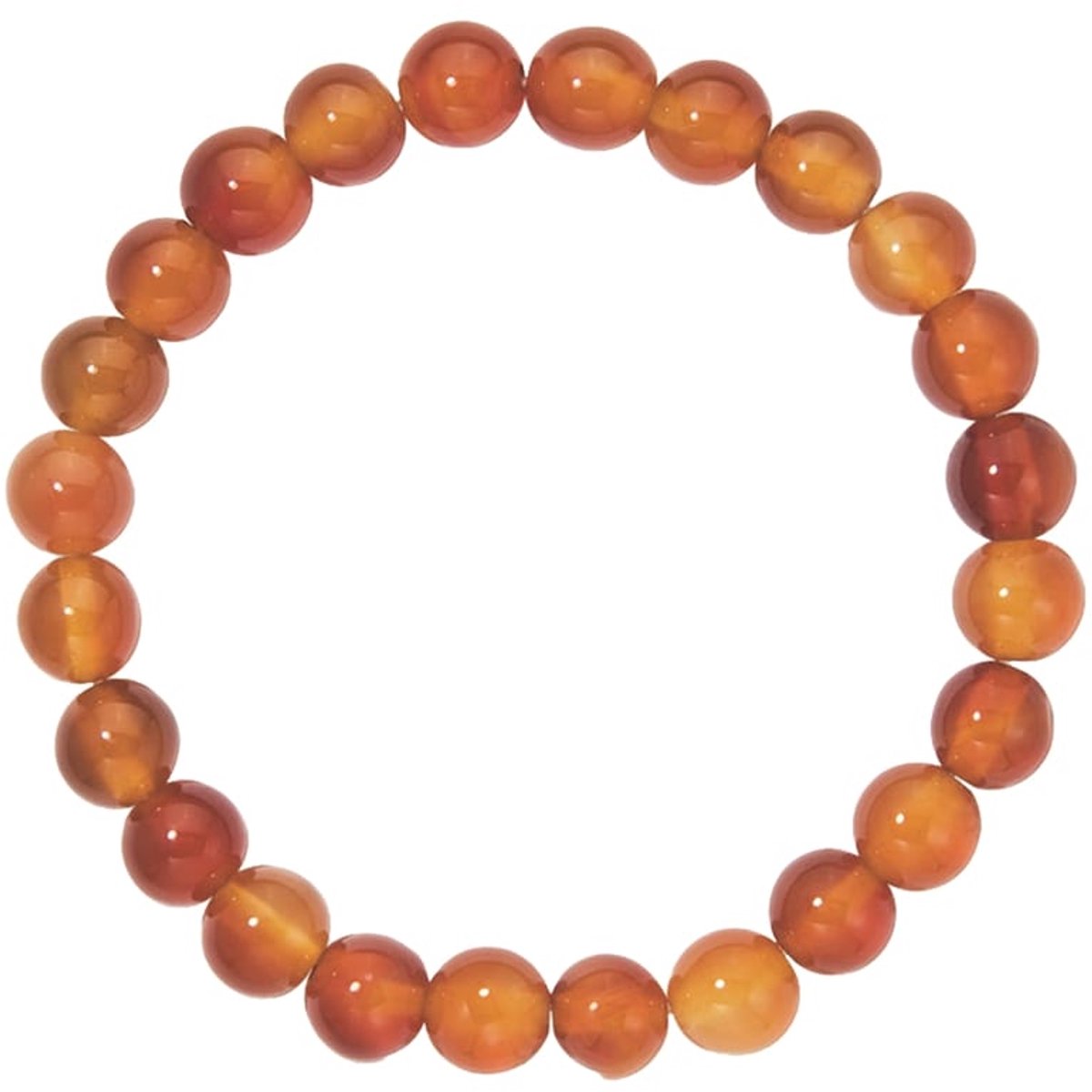 Armband Carneool 8 mm