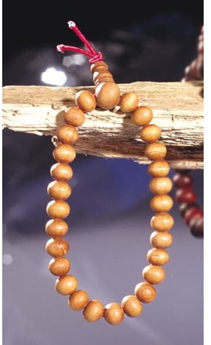 Armband mala sandelhout