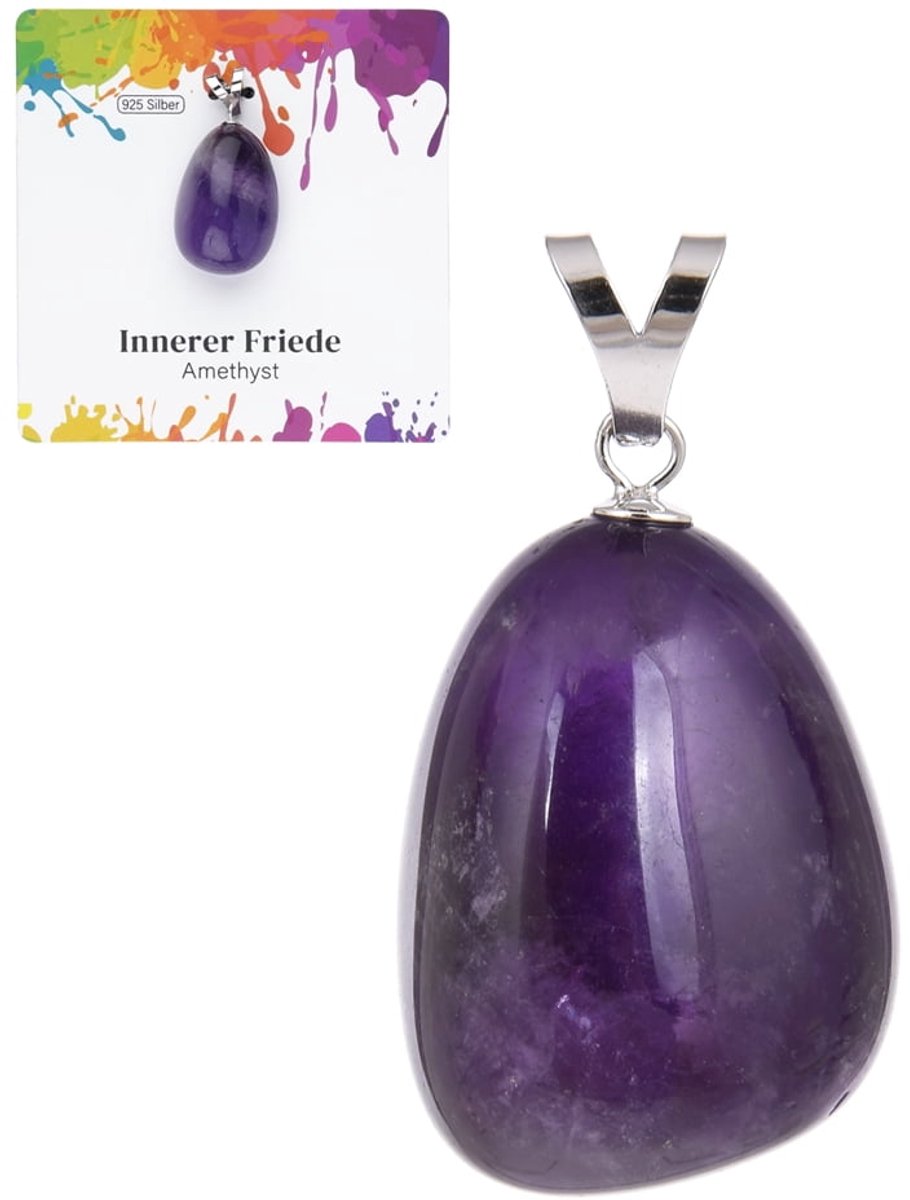 Hanger Amethist groot