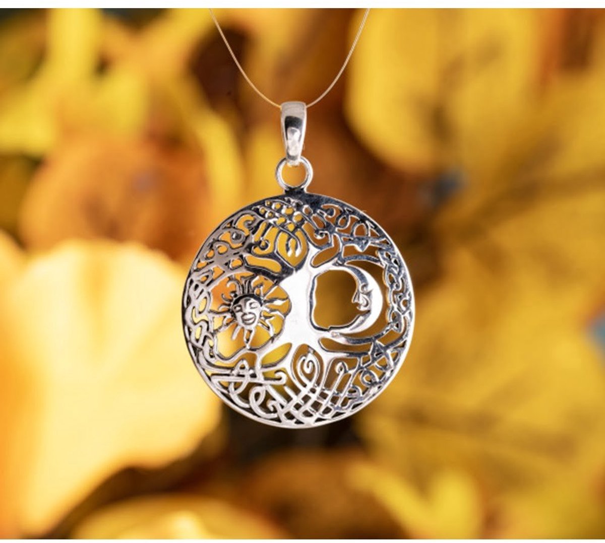 Hanger levensboom Zon Maan