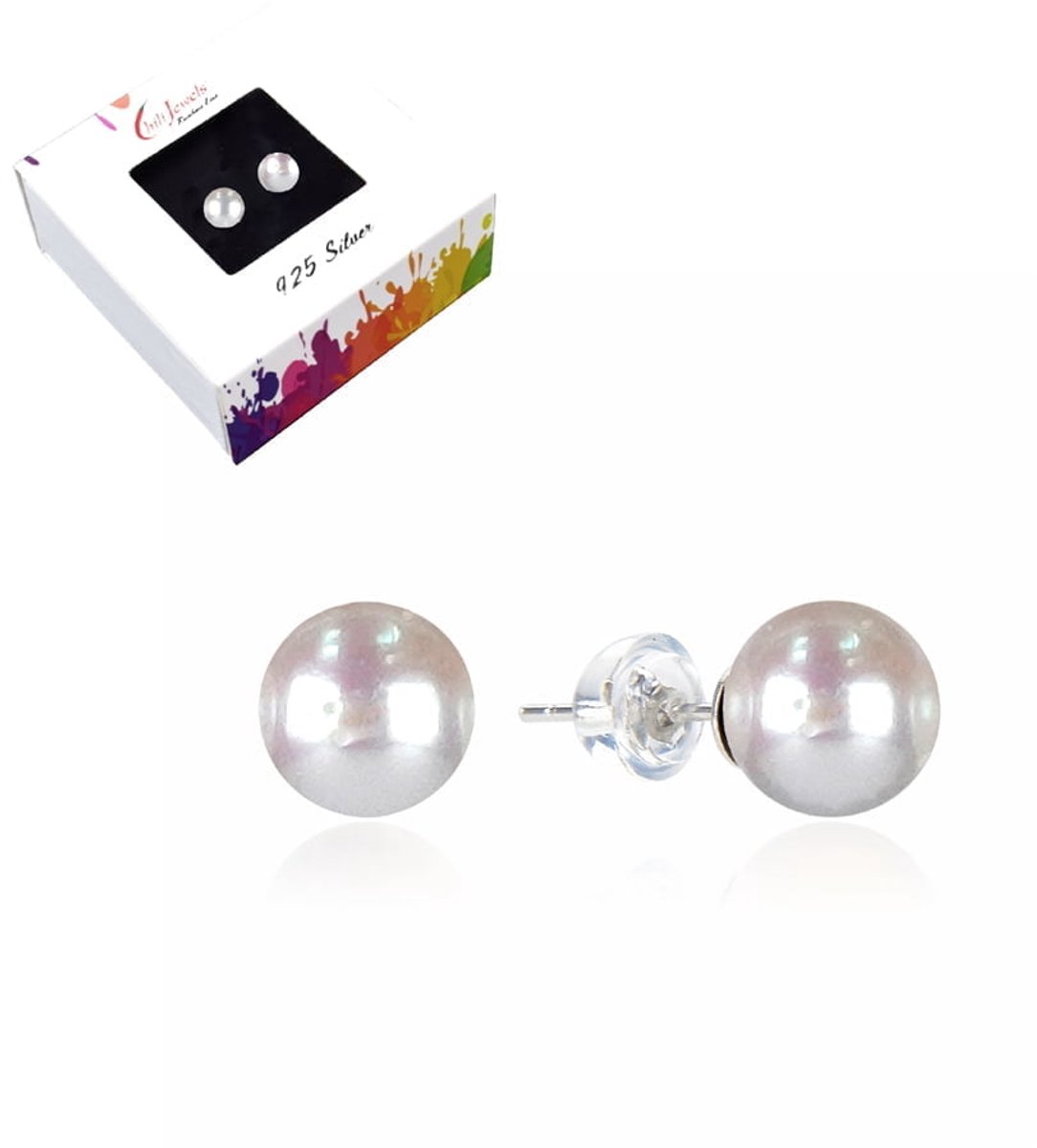 Oorbellen Parel 6 mm