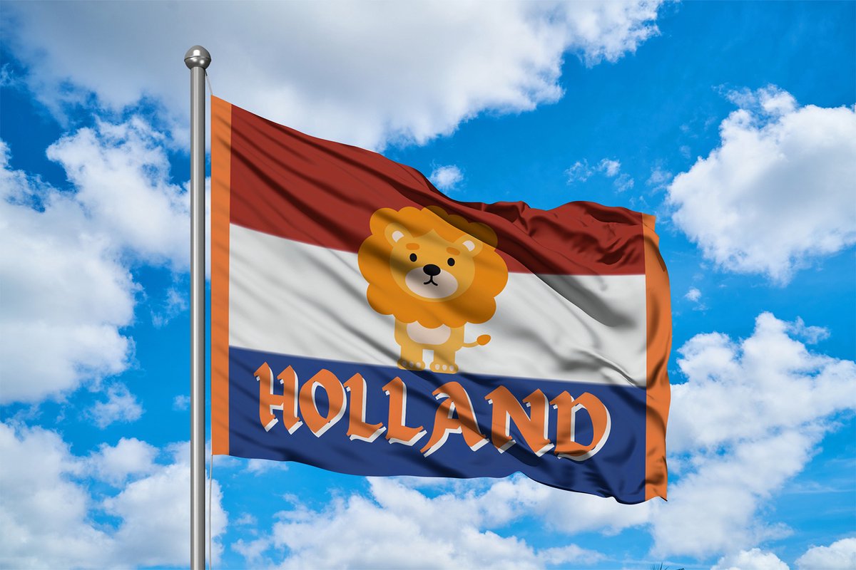 Holland Kampioen Vlag - Netherlands Champion Flag 150x100cm