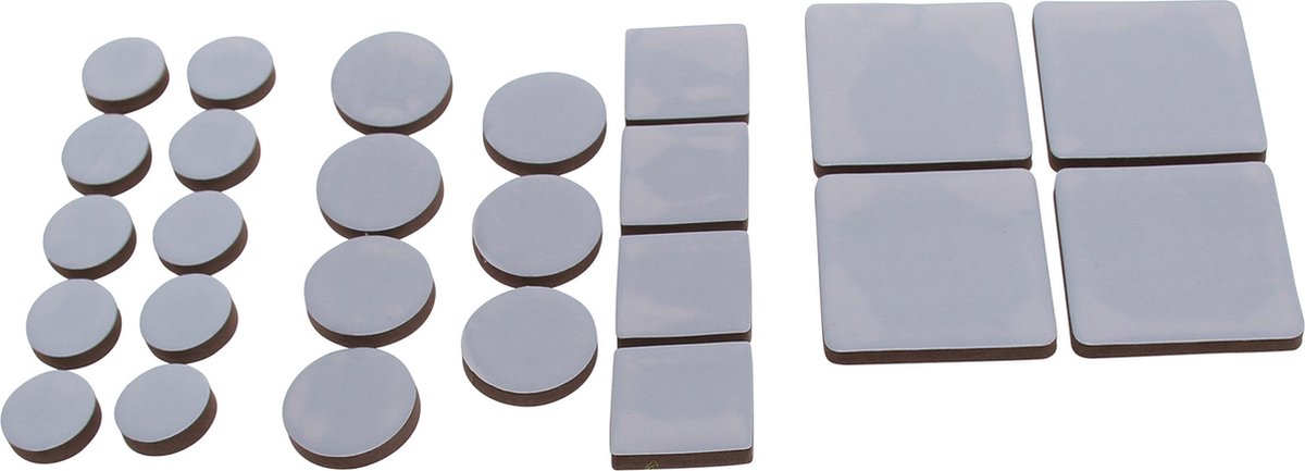 BGS Glijplaatjesset grijs 25 delig