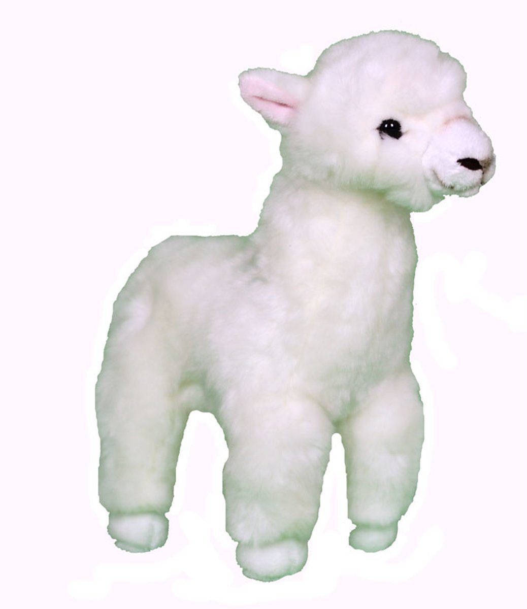 Staande Knuffel Lama 28cm