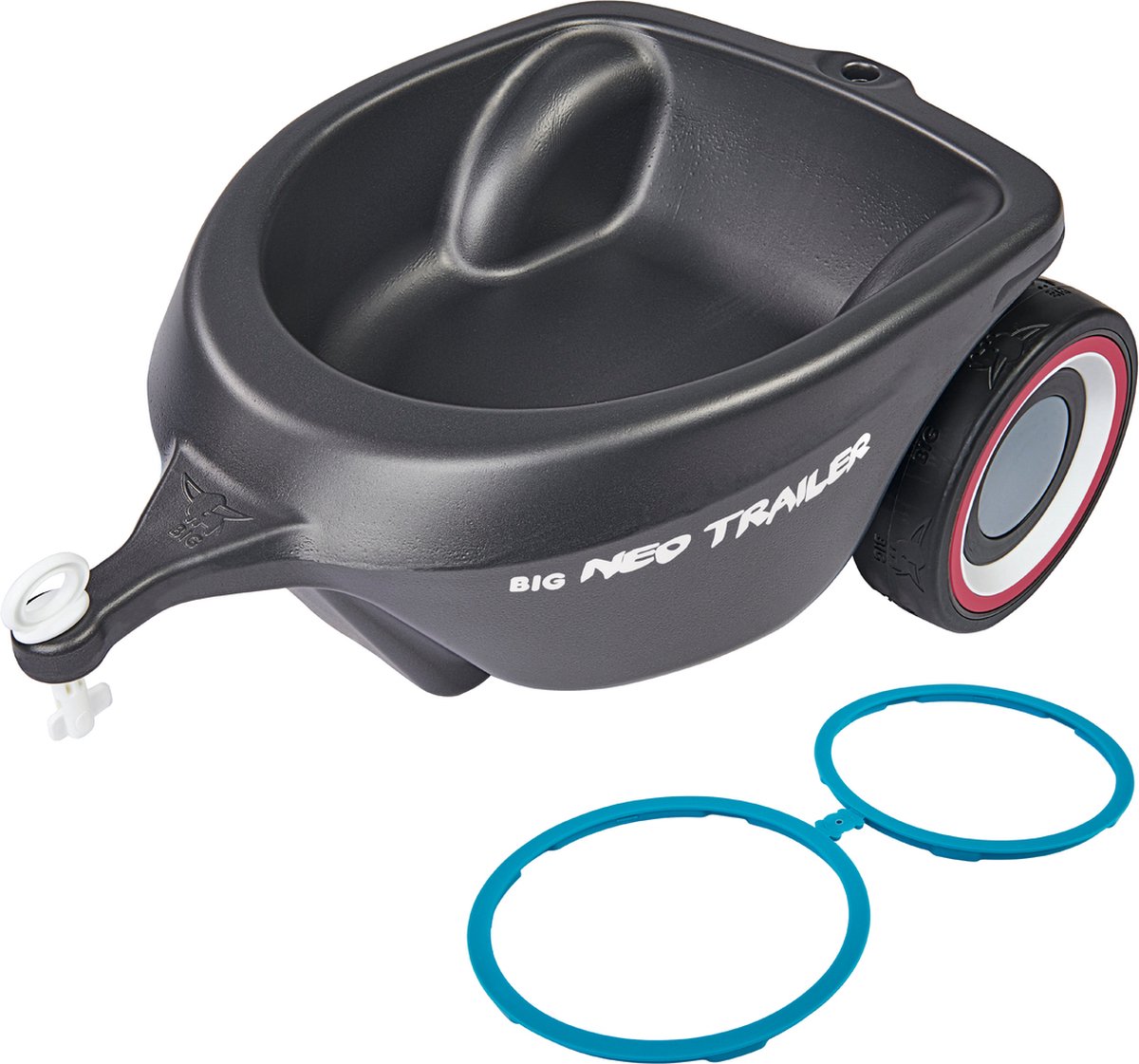   Bobby Car Neo zit-aanhanger Graphite