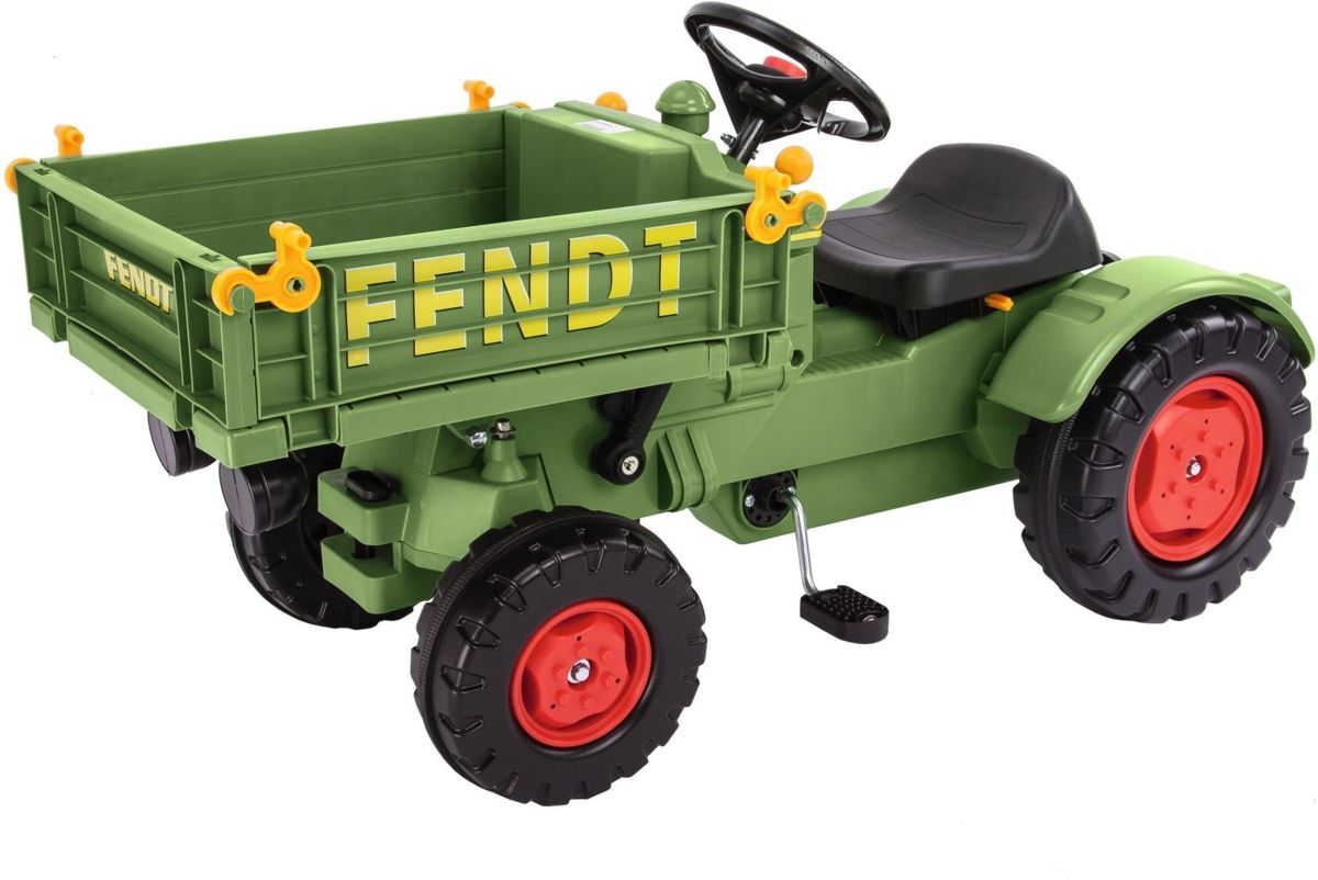   Fendt traptractor met kiepbak