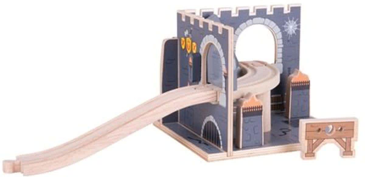 Bigjigs - Middeleeuwse kerker - Gevangenis voor bij je houten trein