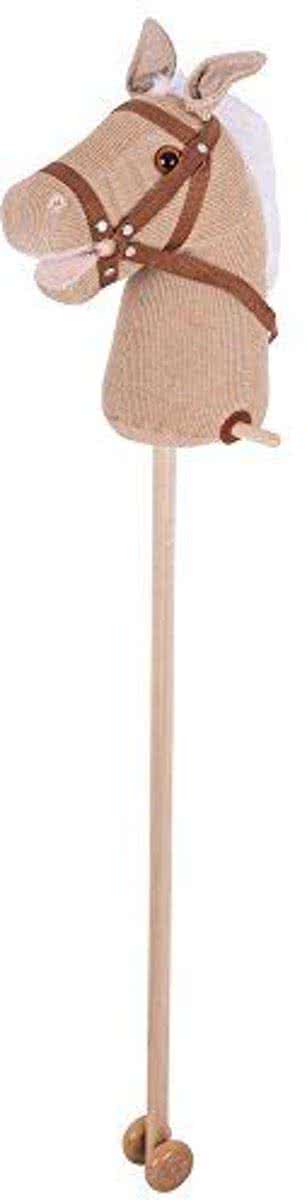 Bigjigs - Stokpaard - Beige