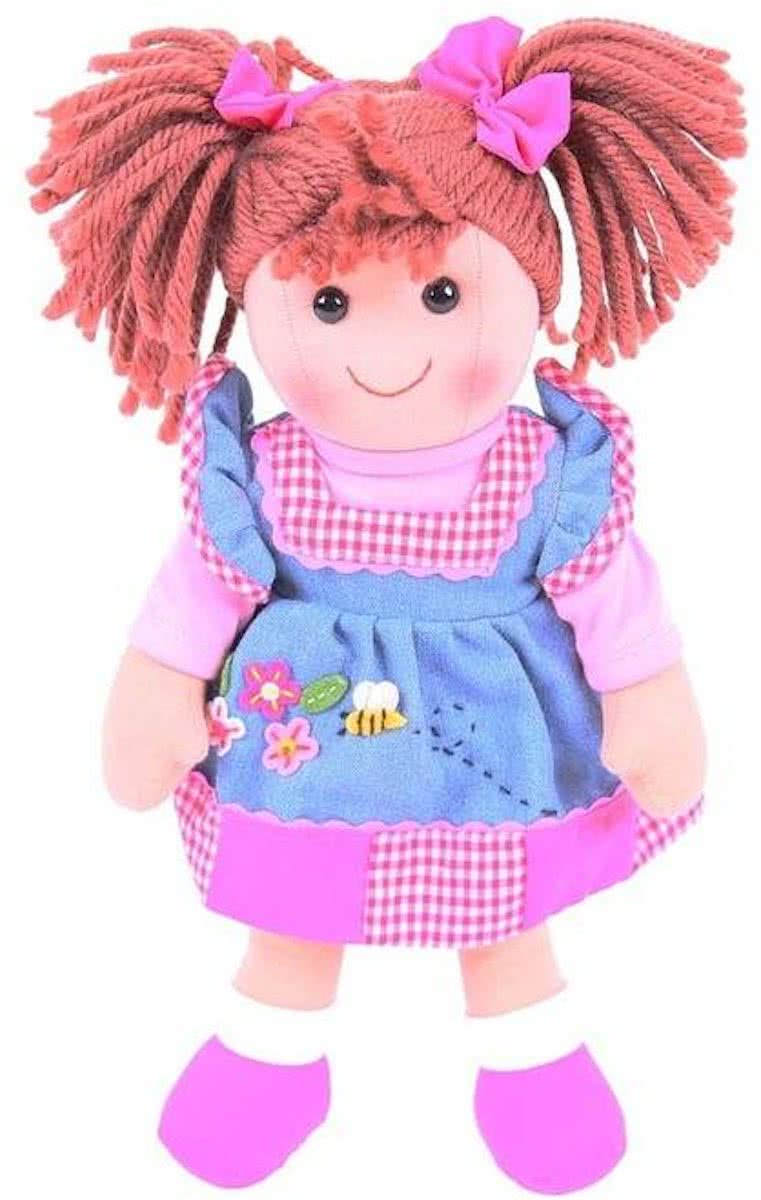 Bigjigs stoffen pop Melody 34 cm