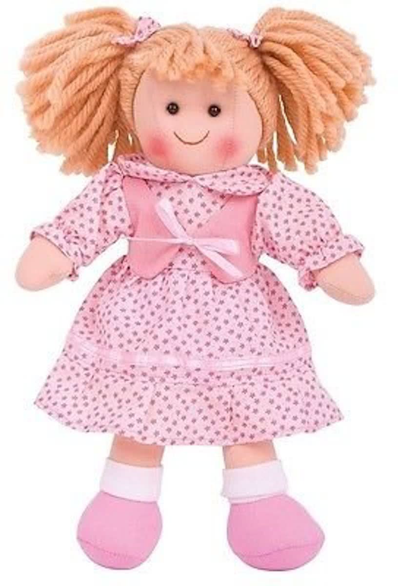 Bigjigs stoffen pop Sophie 28cm