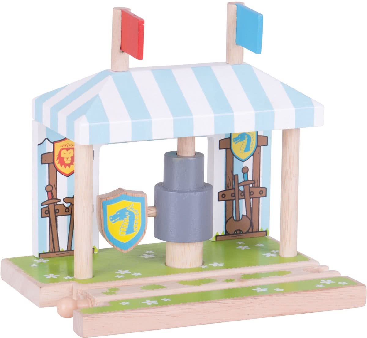 Houten Rails - Middeleeuws Trainingsveld