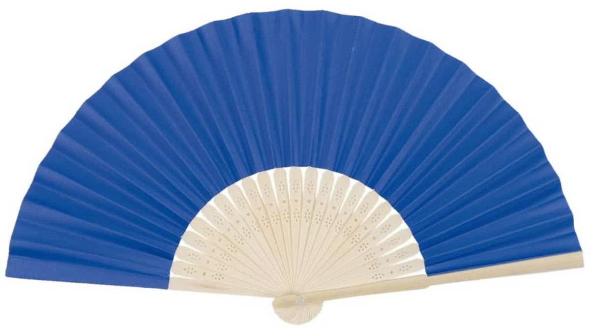 Waaier 27 cm - Donkerblauw