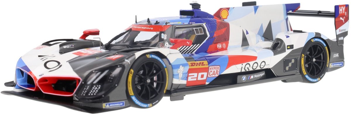 BMW M Hybrid V8, V. Rossi, Bahrain Test 2024 - 1:18 - Minichamps