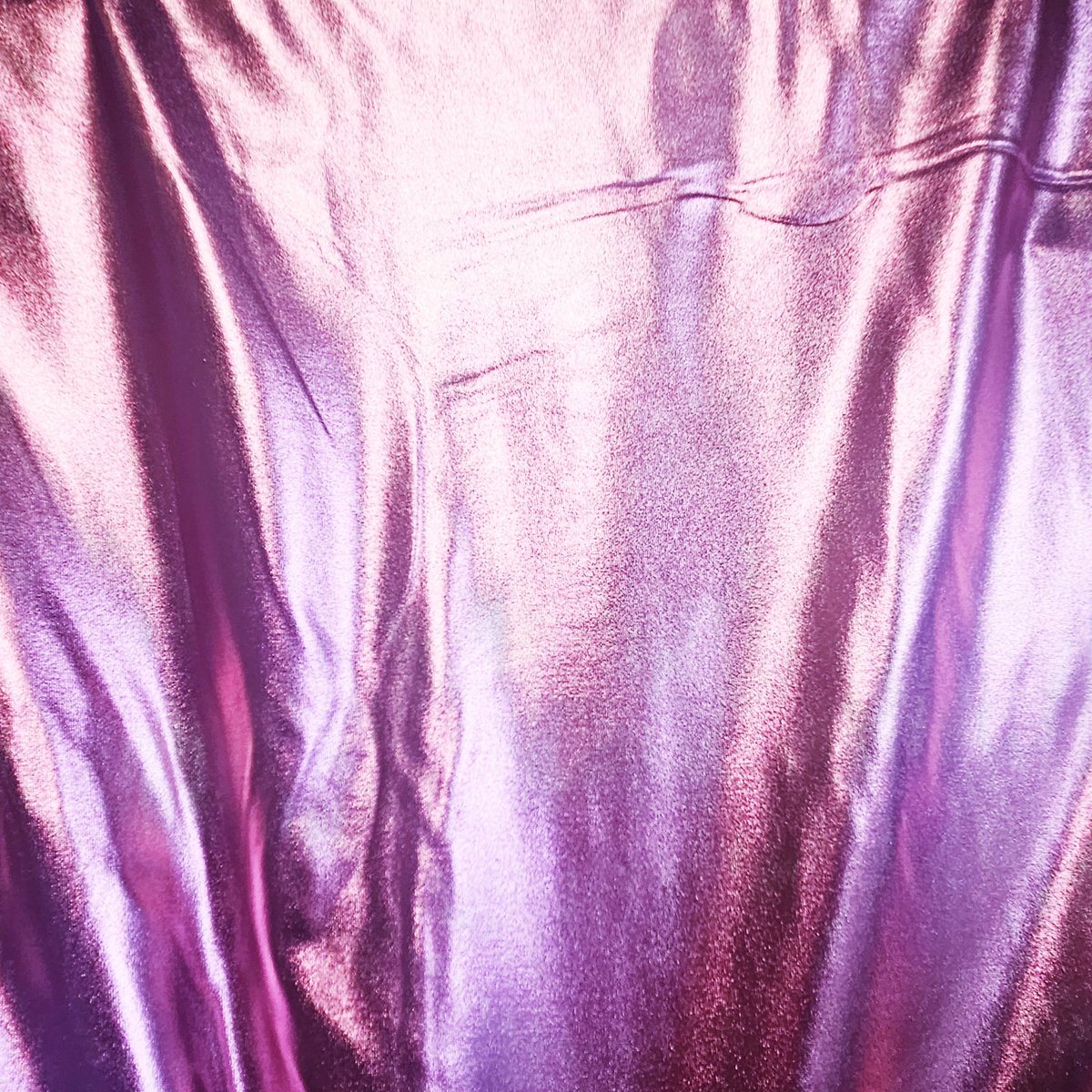 BNDGx® - Glimmende Lamé - 50cm X 150 cm Glans stof Lak Stretch roze