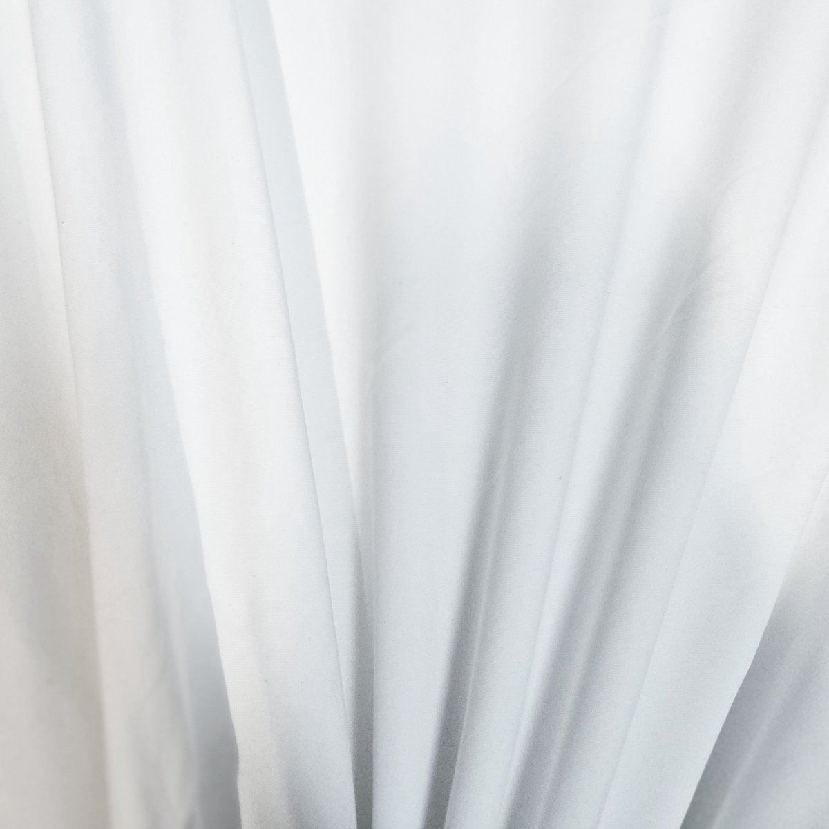 BNDGx® - Lycra Stof - 0.5 meter - 4 way stretch - rekbaar - glans zwart Badpakken bikini naaien wit