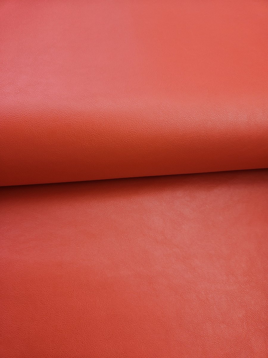 BNDGx® - Nep leer stof - Rood - 100cm X 140cm - imitatie leder lap per meter voor naaien