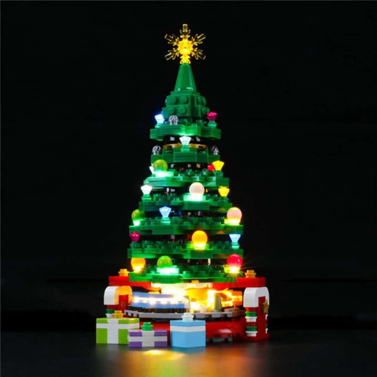LED Verlichtingsset Compatibel Met LEGO Kerstboom - Verlichting Kit Voor Creator 40338 - Sfeervolle LED Set - Bouwstenen Niet Inbegrepen