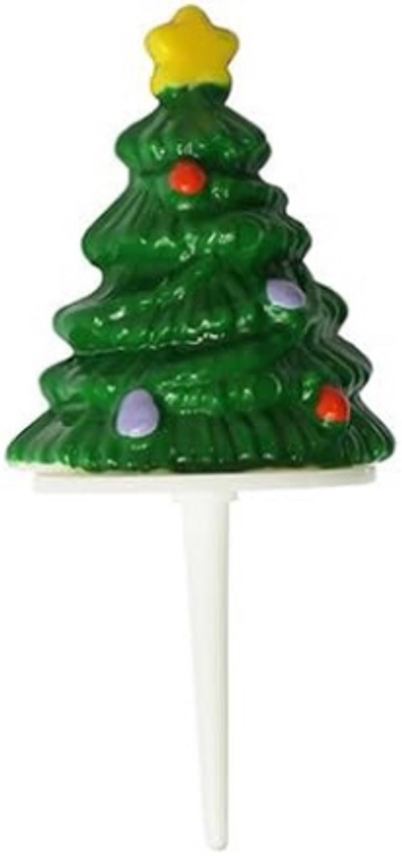 Mini Kerstbomen Cake Toppers – Set Van 24 Stuks – Kleine Kerstboom Decoratie Voor Taart Cupcakes En Desserts – Feestelijke Kersttafel Versiering