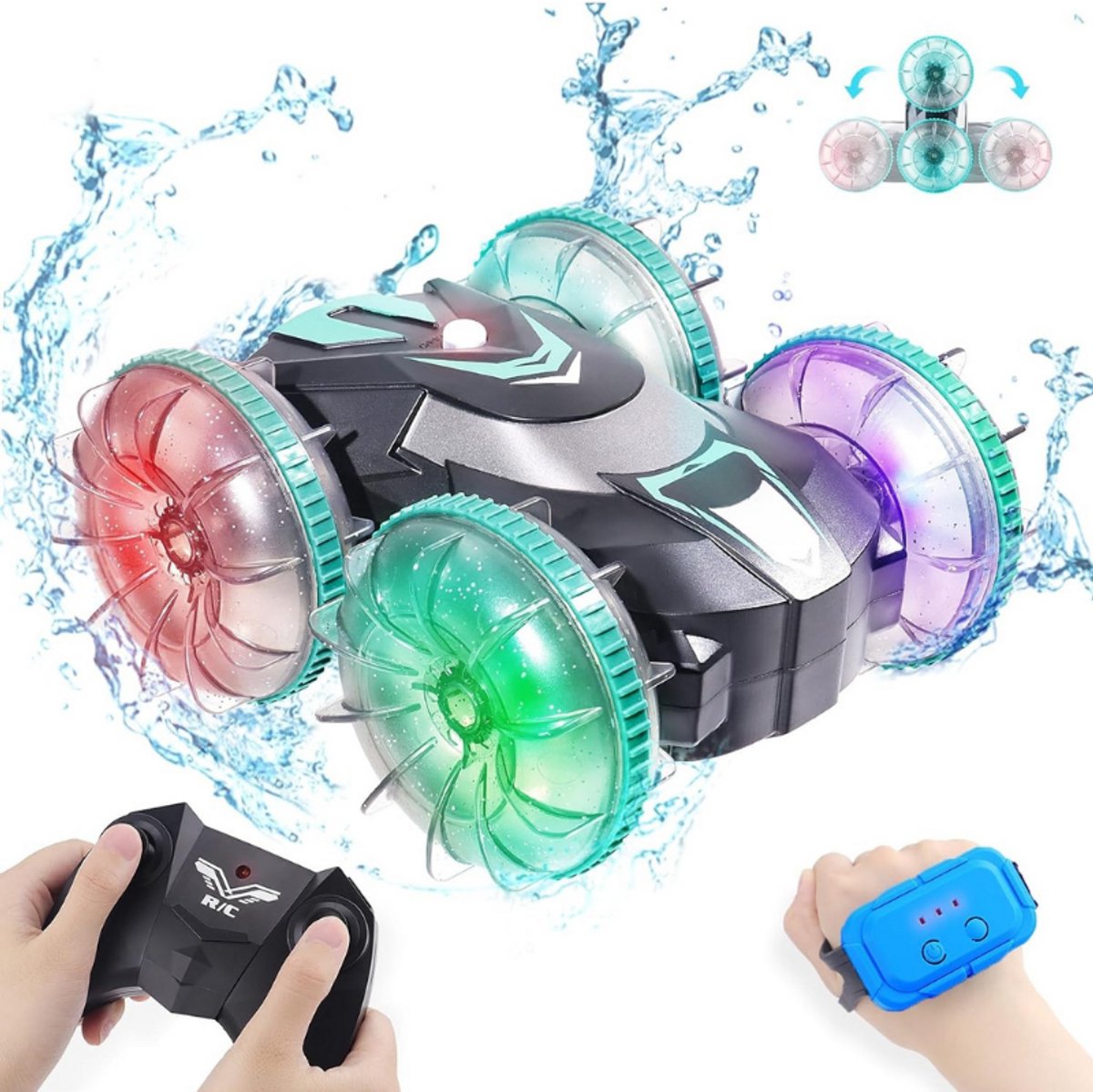 Op Afstand Bestuurde Auto - Voor Kinderen Vanaf 4 Tot 12 Jaar - RC Auto - Speelgoed Voor Binnen En Buiten - Verjaardagscadeau - Spelletjes Voor Jongens - Kerstmis - Strand