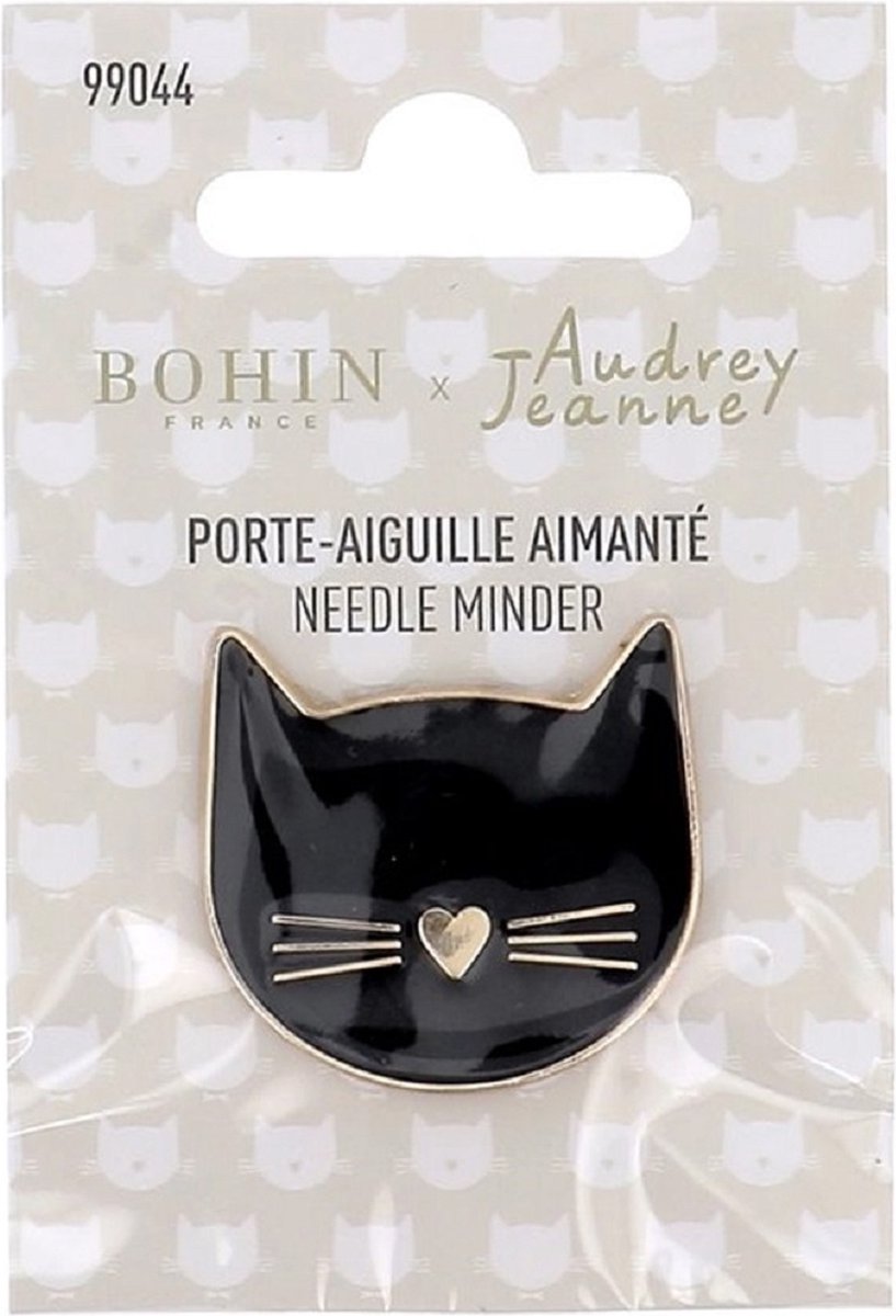 Bohin - Naaldenmagneet - Zwarte Kat