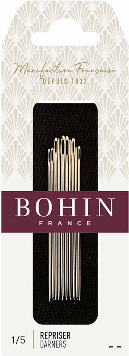 Bohin Stopnaalden 1-5 - 10 stuks