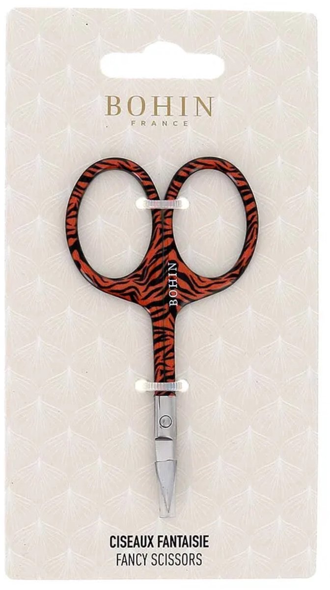Bohin borduurschaar 9cm Tijger