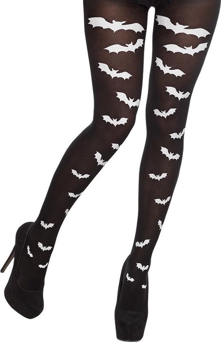 Boland - Panty - Vleermuizen - 40 denier - Damesmaat