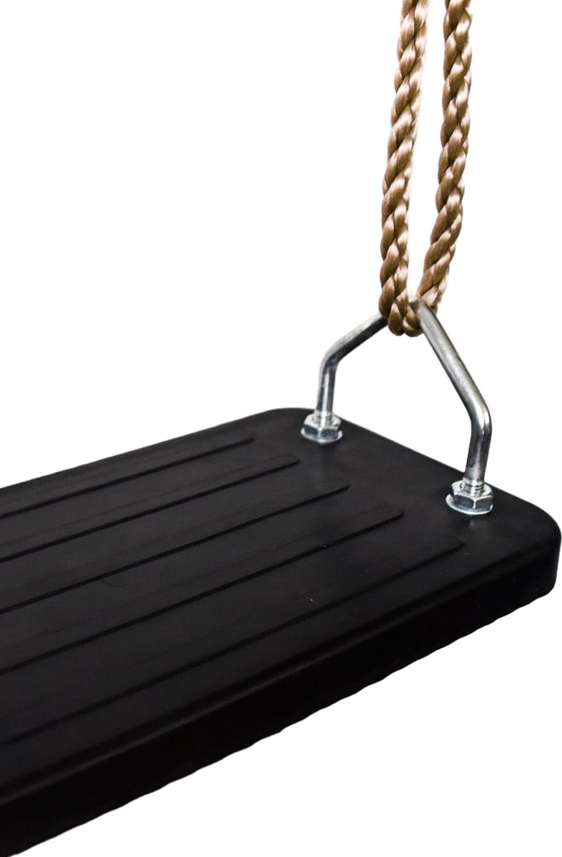 BOOST2 schommel zitje rubber (stalen inlegplaat) zwart