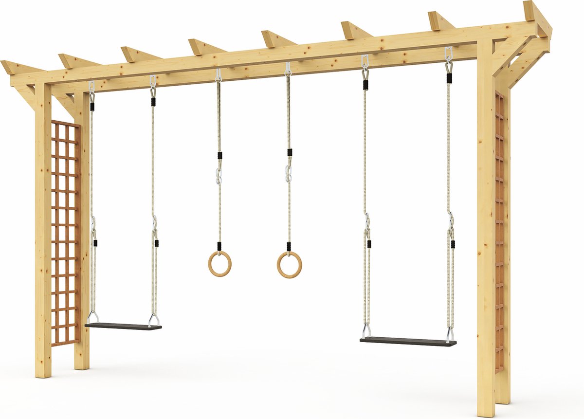 Pergola schommel trellies 3p 4.0m/230 cm